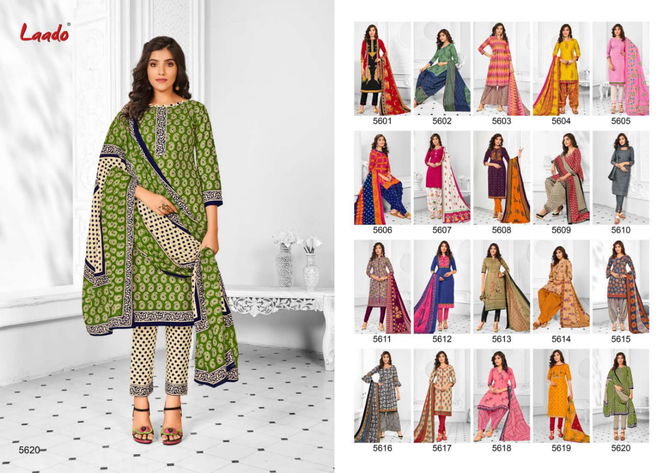 Laado 56 Latest Fancy Regular Casual Wear Designer Printed Cotton Collection
